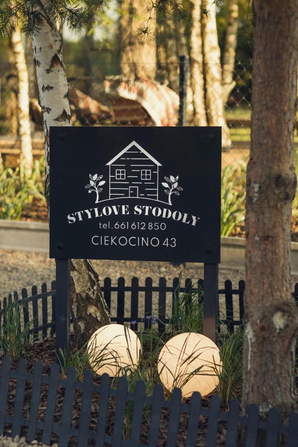 Stylove Stodoly - Domy Ukryte W Brzozach Ciekocino ภายนอก รูปภาพ